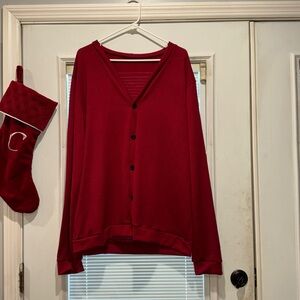 Red Cardigan